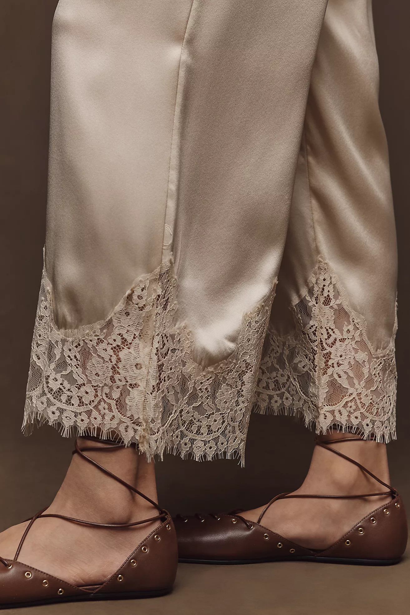 Reformation Carolina Silk Pants | Anthropologie (US)