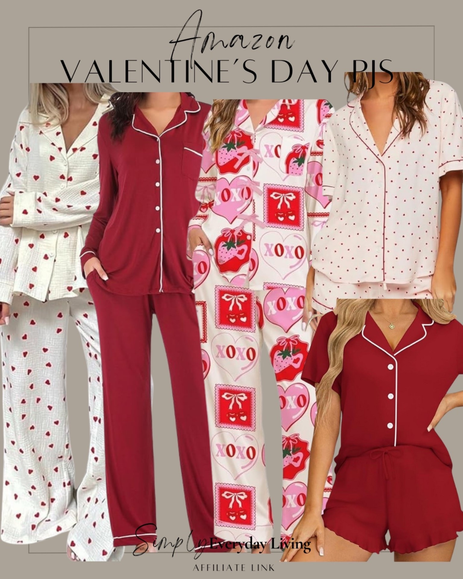 Amazon Valentine’s Day Pajamas 

#LTKSeasonal
