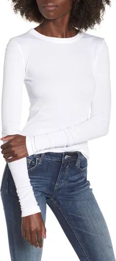 Ribbed Long Sleeve Tee | Nordstrom