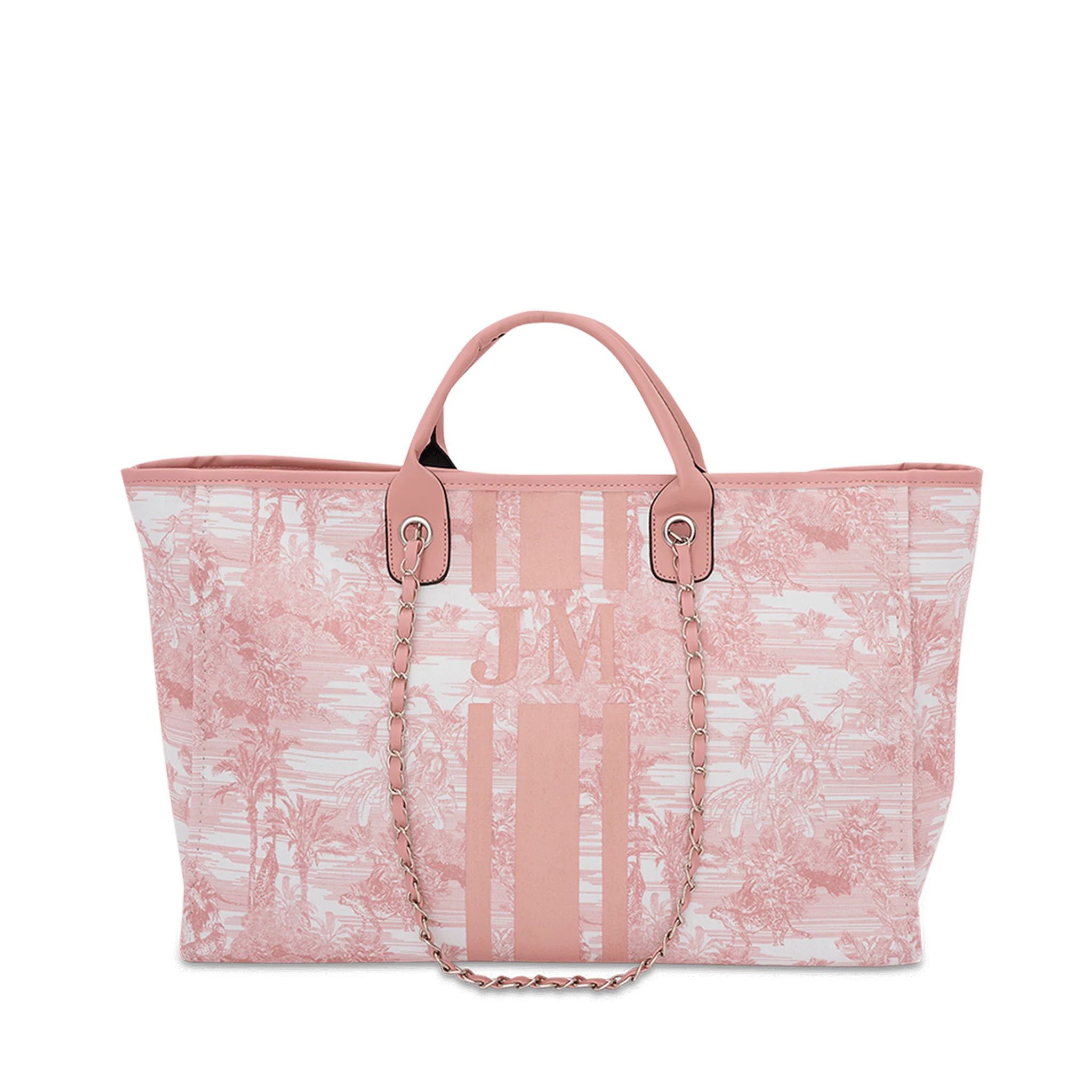 Lily & Bean Weekend Tropical Stripe Bag Pink | Lily and Bean