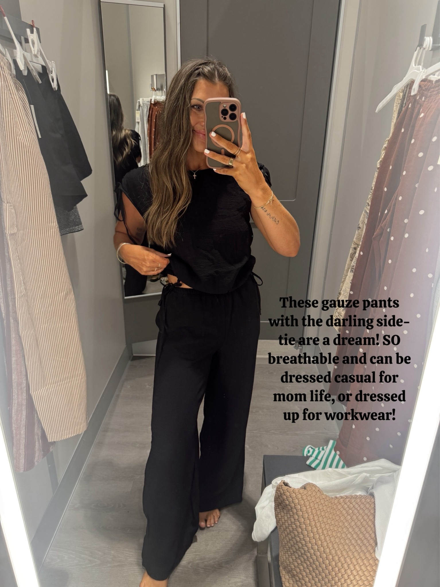 30% off pants! This target set is fab!! Wearing XS. Great for casual wear or workwear dressed up!