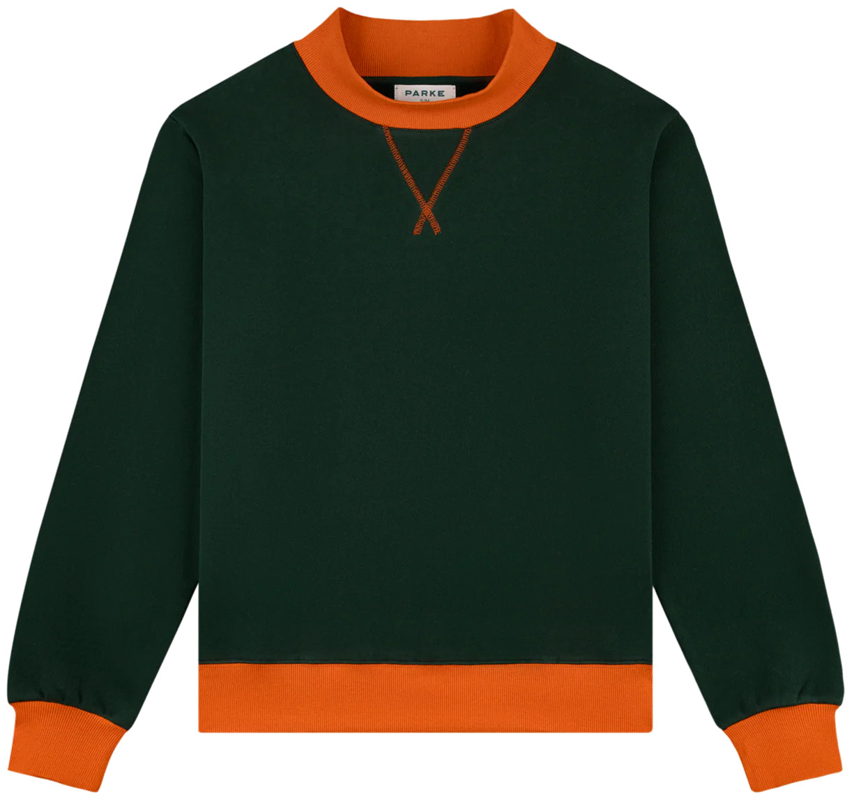 Two Tone Classic Mockneck | Parke