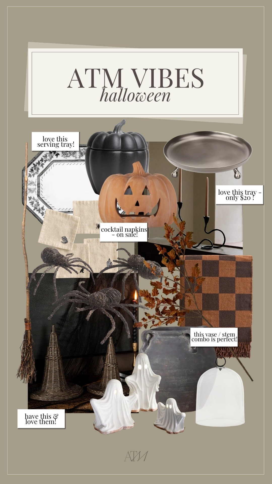 ATM Vibes - Halloween! 

halloween decor, halloween finds, atm vibes, home decor, seasonal home decor, seasonal home finds, halloween decor, affordable halloween decor 

#LTKHome #LTKStyleTip #LTKSeasonal
