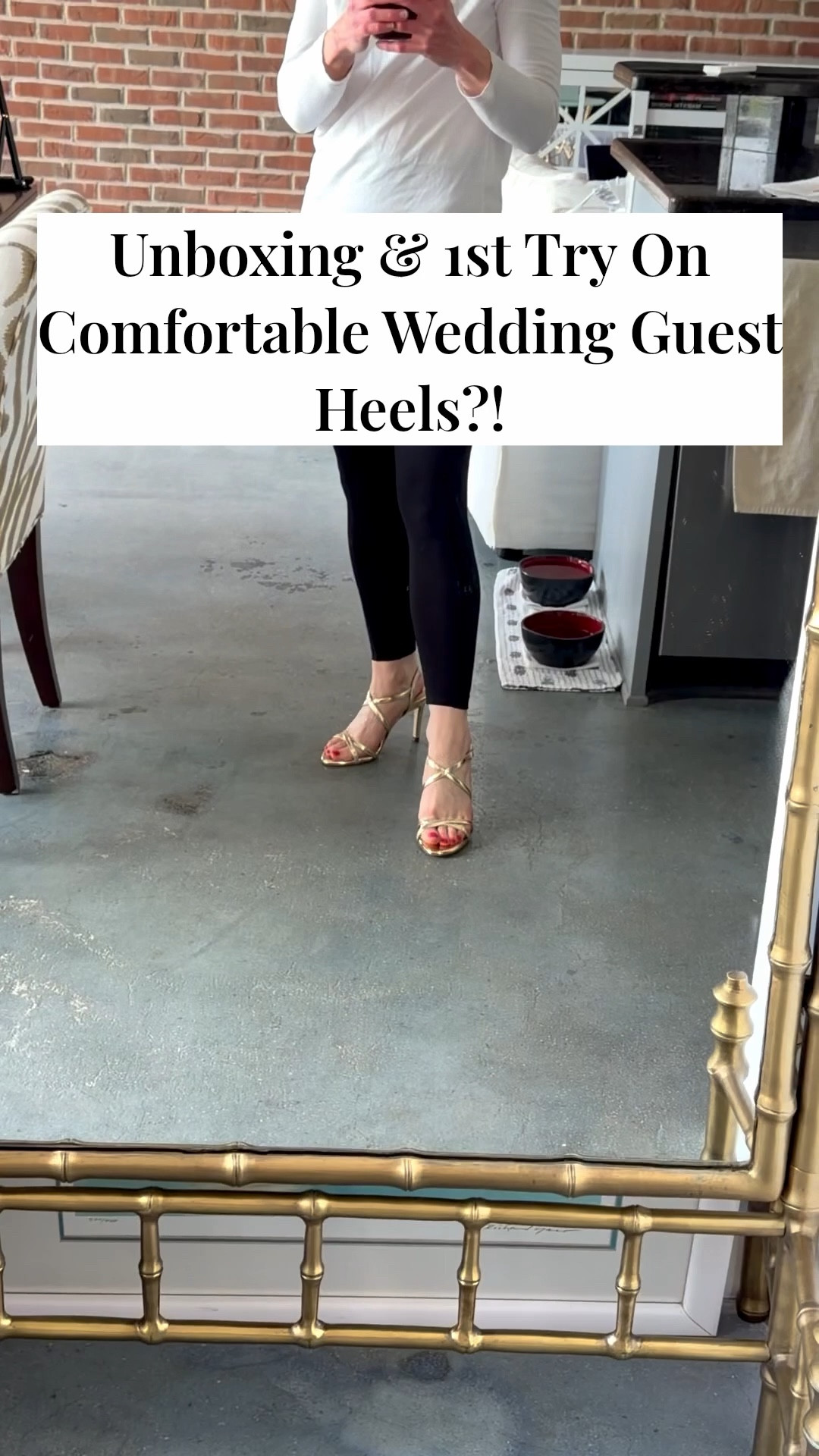 Unboxing & 1st Try On Comfortable Wedding Guest Heels from Inez. Thoughts??

#LTKootd #LTKOver40 #LTKWedding