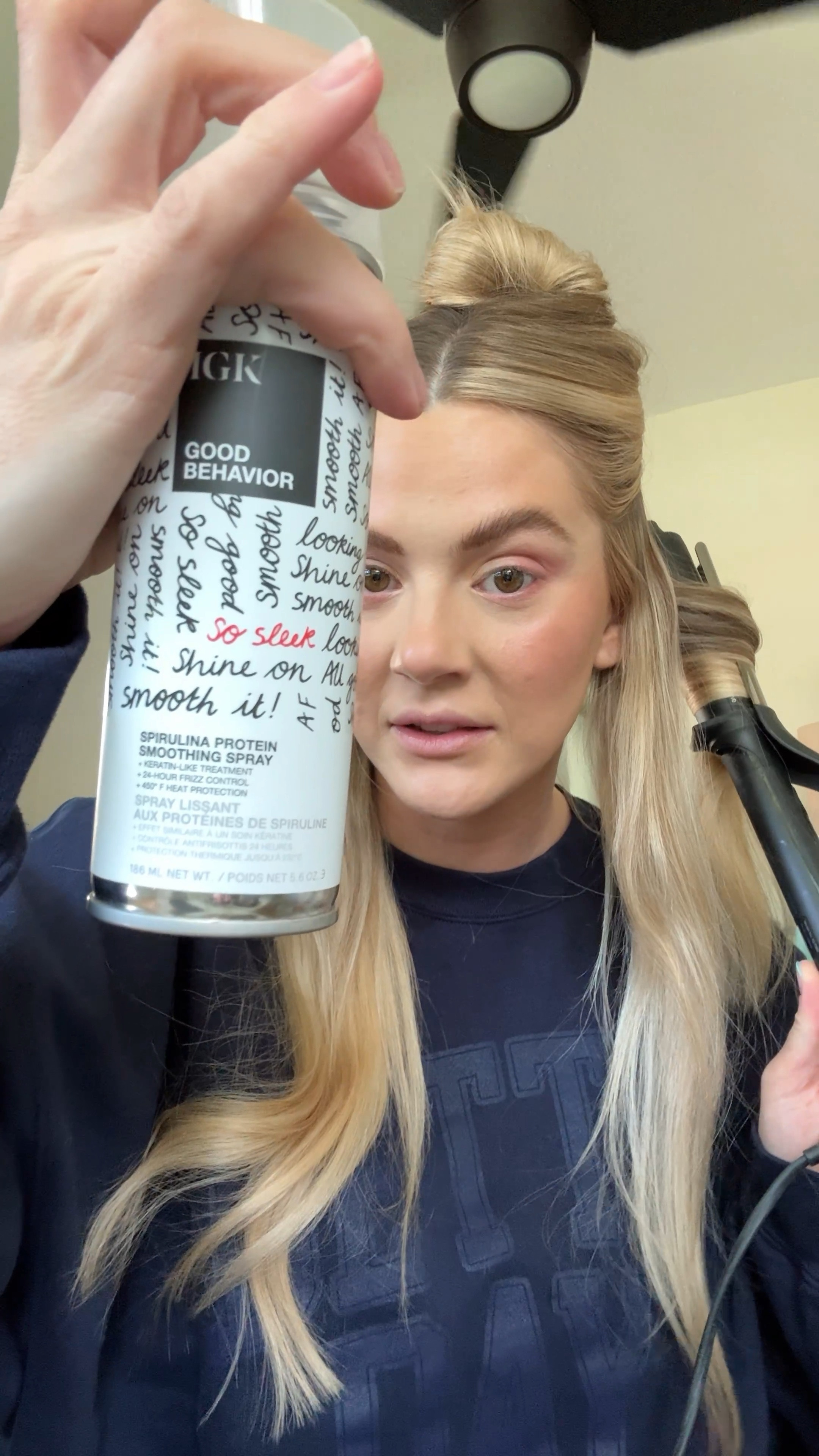 Waves from a 1.25” curling iron. Prepped my hair with IGK smoothing heat protectant - use the dry bar one if you have super soft fine hair 

#LTKbeauty