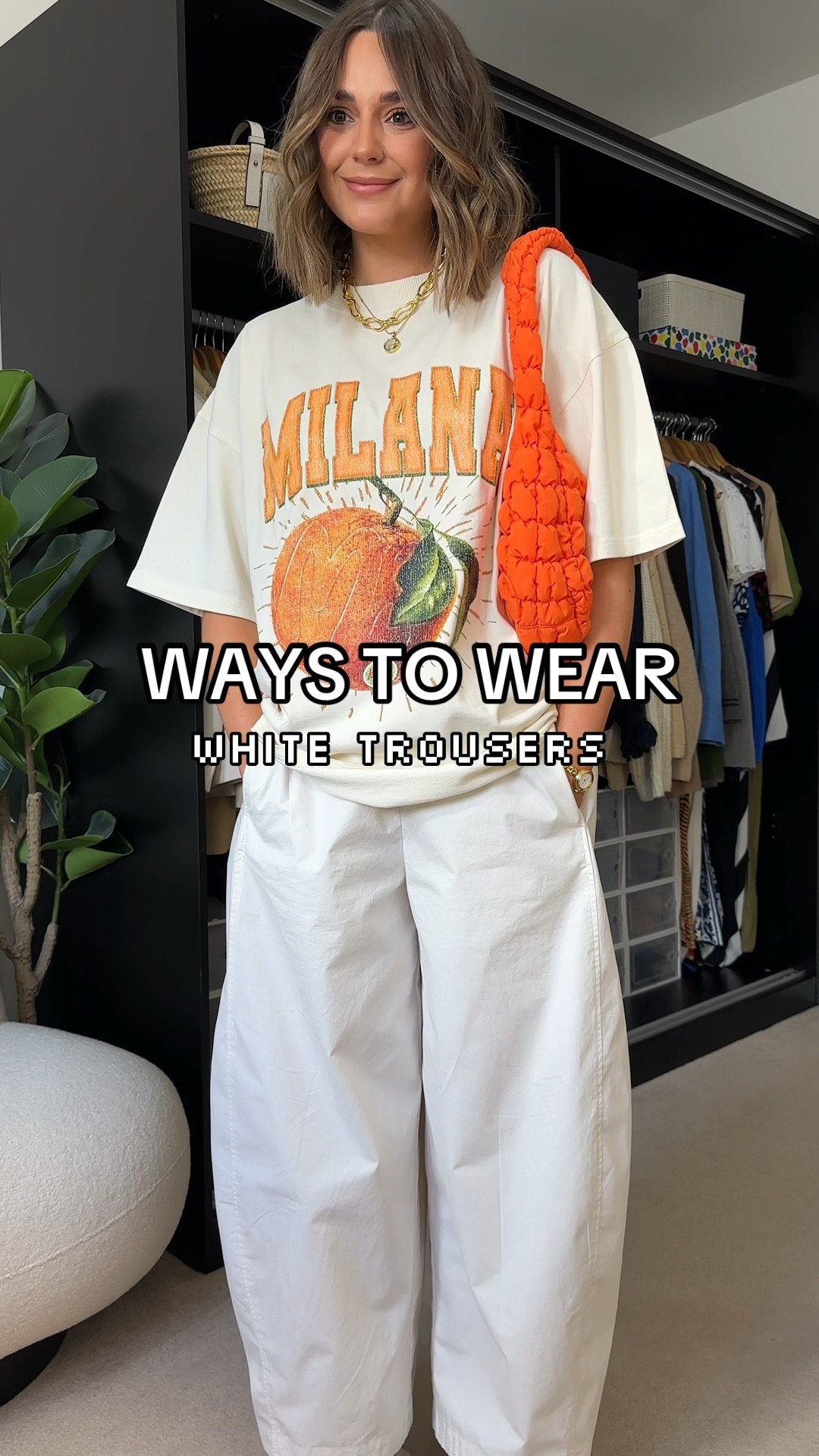 The hardest working item in my wardrobe for spring/summer has to be my white trousers 🧡

I am wearing the COS elasticated barrel trousers in a size 12 

#LTKsummer #LTKuk #LTKstyletip