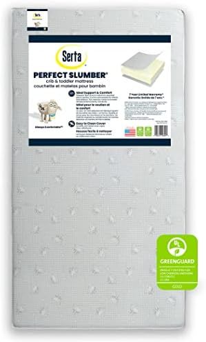 Serta Perfect Slumber Dual Sided Crib and Toddler Mattress - Waterproof - Hypoallergenic - Premiu... | Amazon (US)