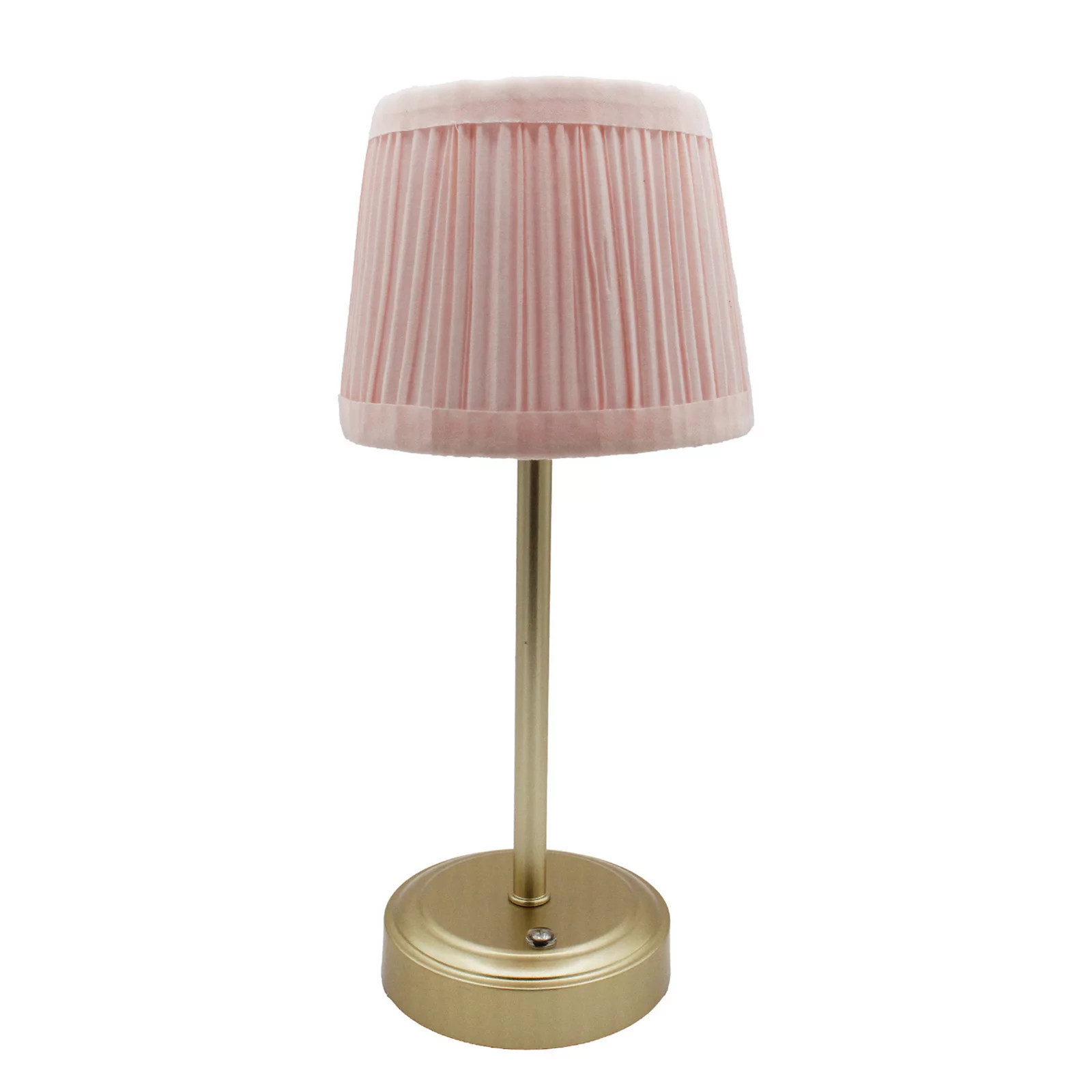Pleated Shade Cordless Touch Lamp, Pink | Kohl's