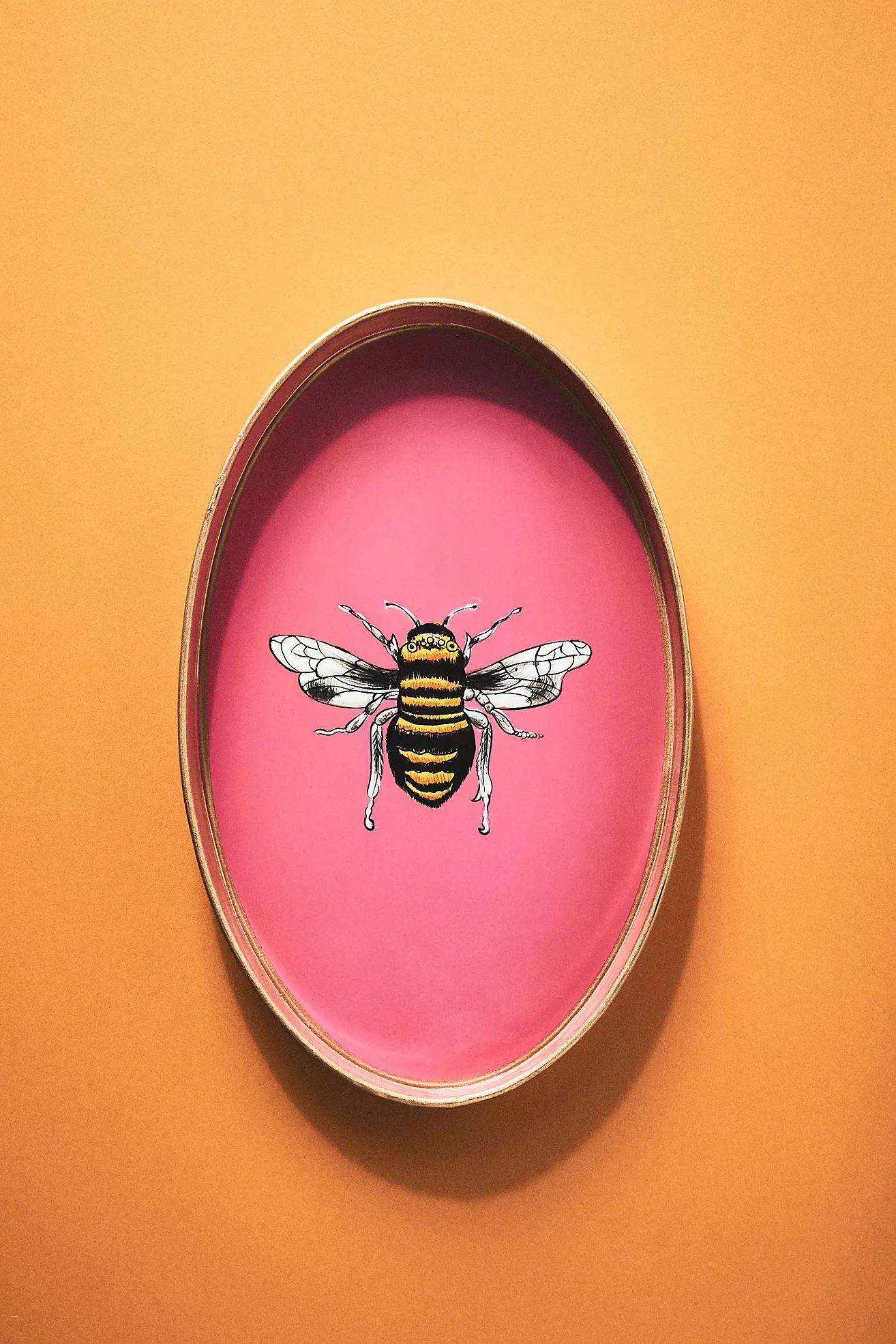 Les Ottomans Handpainted Bee Tray | Anthropologie (US)