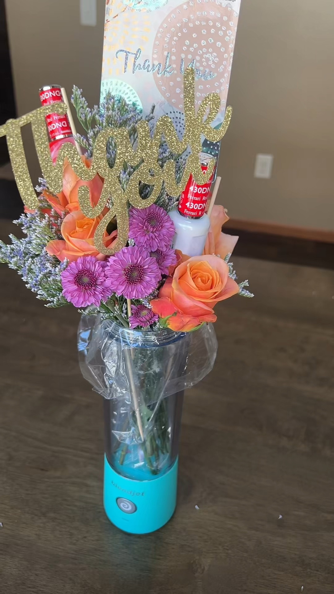 DIY gift bouquet idea! This is cute and easy to put together and is a great gift option when you don’t know what to get!

Gift ideas, diy gifts, gift bouquet, flower, spring, spring gifts, flower bouquet, thank you gift

#LTKFindsUnder50 #LTKU #LTKHome