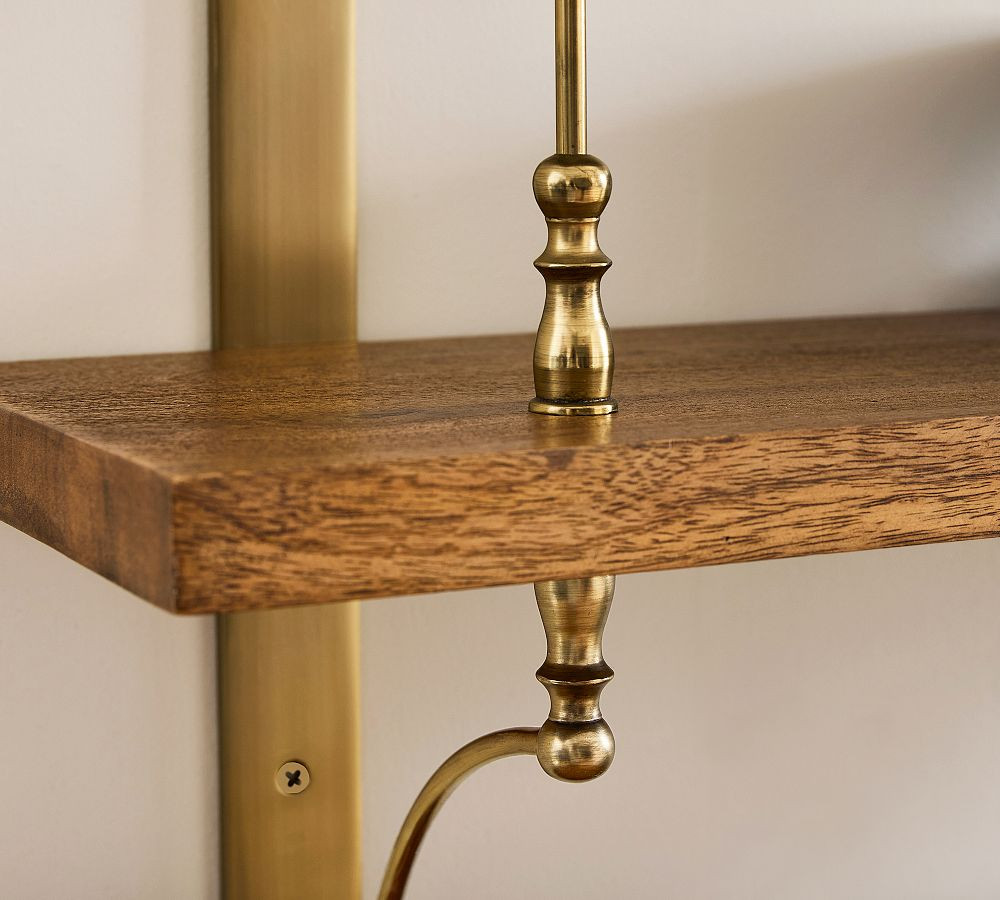 Summerville Two-Tiered Shelf (30") | Pottery Barn (US)
