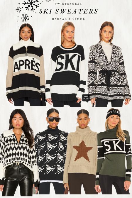 Ski season❄️🎿 Here are my ski sweater finds! 

Apres ski // ski outfit // snow outfit // snow look // sweater weather // ski look

#LTKfitness #LTKSeasonal #LTKtravel