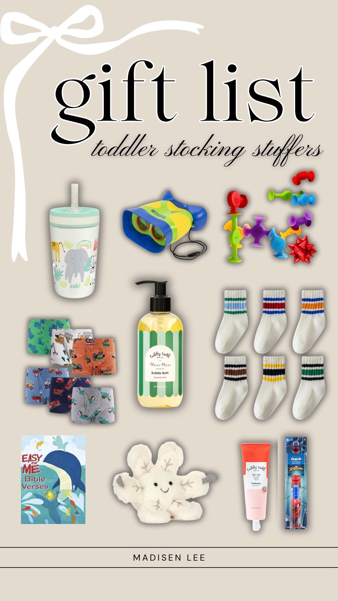 Toddler Stocking stuffer ideas 

#LTKGiftGuide #LTKHoliday #LTKCyberWeek
