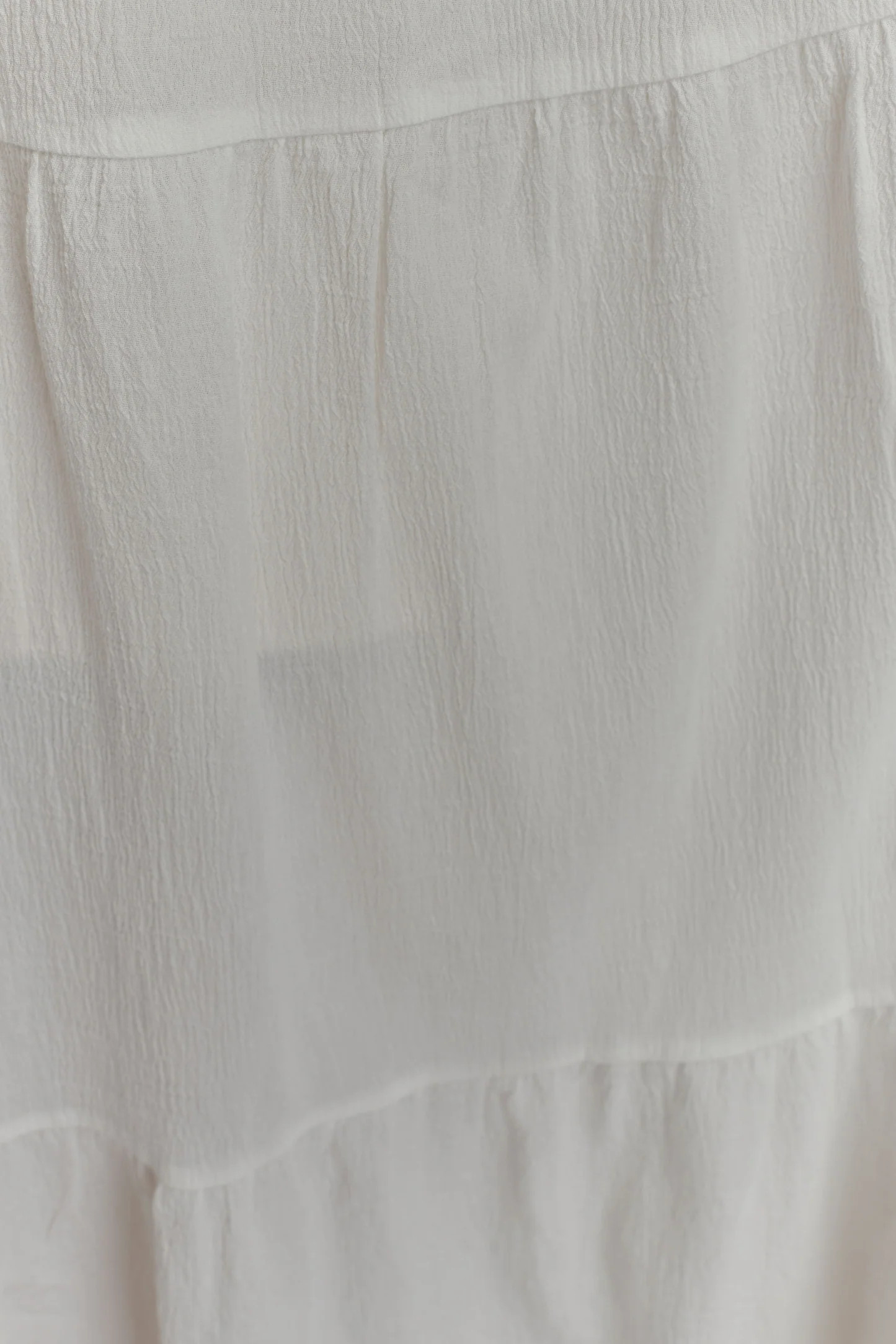 Lenny Front Tie Top - White | MESHKI US