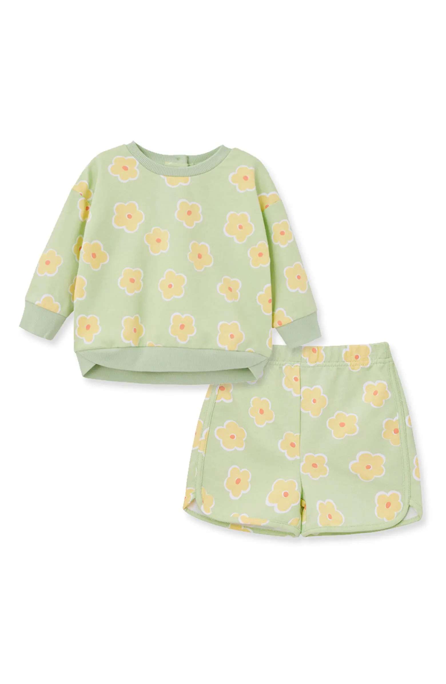 Kids' Floral 2-Piece Active Set | Nordstrom Rack