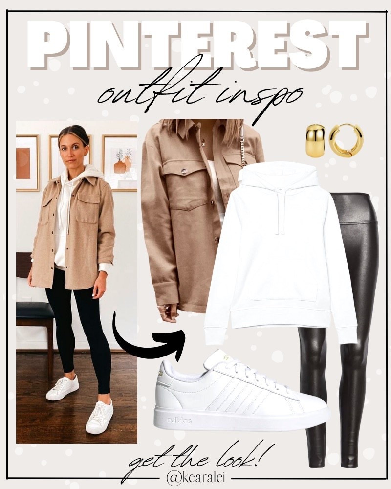 Fall outfits winter outfit  tan khaki brown shacket shirt jacket white hoodie pullover sweatshirt and black leather leggings spanx with Steve Madden tan suede booties lug sole Chelsea boots quay sunglasses and chunky gold hoop earrings || #Amazon #shacket #fall #outfit #outfits #spanx #boots #booties #Amazonfinds . . Midi Dress, Wedding Guest Dresses, Bachelorette Party, Resort Wear, Maxi Dress, Swimsuit, Bikini, Travel, Back to School, Booties, skinny Jeans, Candles, Earth Tones, Wraps, Puffer Jackets, welcome mat,Travel Luggage, wedding guest, Work blazers, Heels, cowboy boots, Concert Outfits, Teacher Outfits, Nursery Ideas, Bathroom Decor, Bedroom Furniture, Living Room Furniture, Work Wear, Business Casual, White Dresses, Cocktail Dresses, Maternity Dresses, Wedding Guest Dresses, Maternity, Wedding, Wall Art, Maxi Dresses, Sweaters, Fleece Pullovers, button-downs, Oversized Sweatshirts, Jeans, High Waisted Leggings, dress, amazon dress, joggers, home office, dining room, amazon home, bridesmaid dresses, Cocktail Dresses, Summer Fashion, wedding guest dress, Pantry Organizers, kitchen storage organizers, leather jacket, throw pillows, table decor, Fitness Wear, Activewear, Amazon Deals, shacket, nightstands, Plaid Shirt Jackets, Walmart Finds, curtains, slippers, apple watch bands, coffee bar, lounge set, golden goose, playroom, Hospital bag, swimsuit, pantry organization, Accent chair, Farmhouse decor, sectional sofa, entryway table, console table, sneakers, coffee table decor, laundry room, baby shower dress, shelf decor, bikini, white sneakers, sneakers, Target style, Date Night Outfits, White dress, Vacation outfits, Summer dress,Amazon finds, Home decor, Walmart, Amazon Fashion, SheIn, Kitchen decor, Master bedroom, Baby, Swimsuits, Coffee table, Dresses, Mom jeans


#LTKSeasonal #LTKSaleAlert #LTKootd