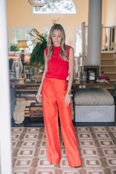 Julia Pant - Cerise | Julia Amory