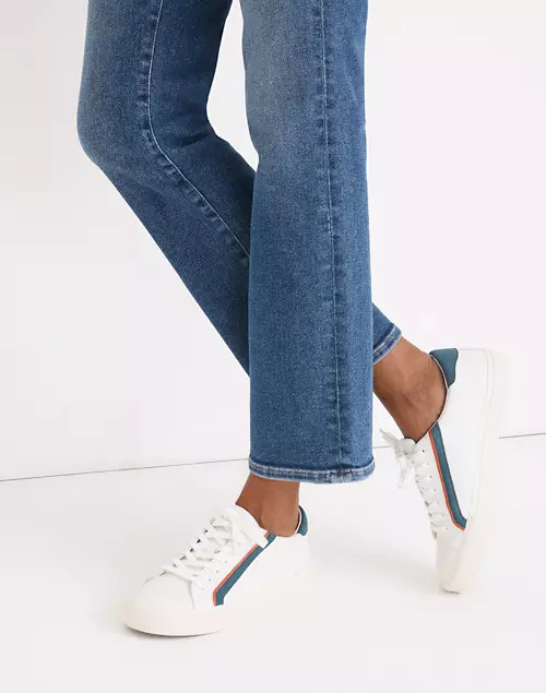 Sidewalk Low-Top Sneakers in Leather and Suede | Madewell