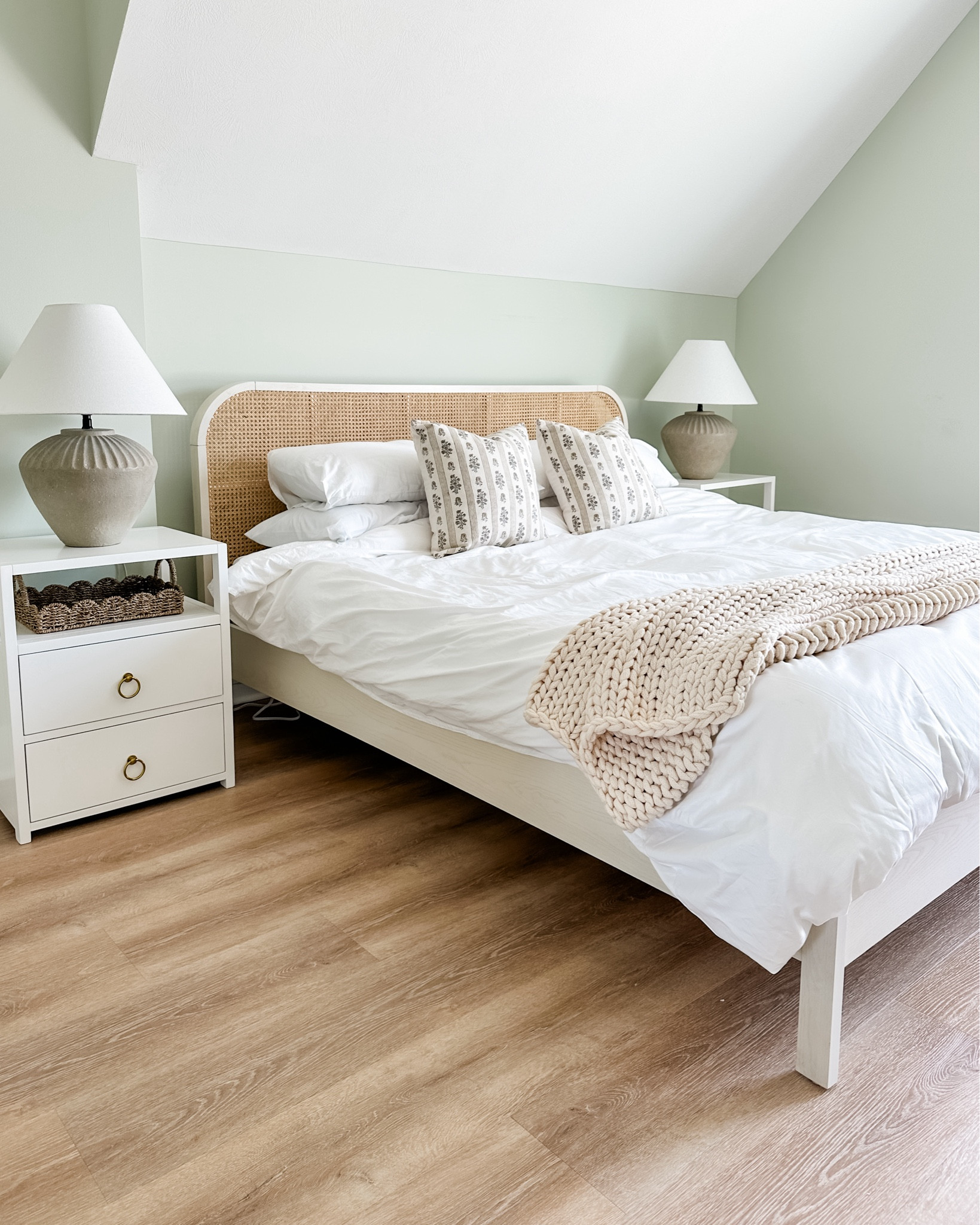 Fun update at the new lake house! The primary bedroom is coming along nicely with new nightstands and this cane platform bed from Birch Lane! The nightstands are included in Birch Lane’s Friends and Family Sale, going on August 9-13! Save up to 40% off! #birchlanepartner @birchlane #mybirchlane

#LTKHome #LTKSaleAlert