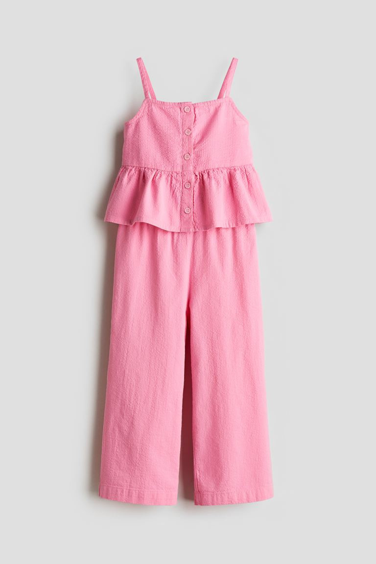 2-piece Set - Regular waist - Square Neckline - Hot pink - Kids | H&M US | H&M (US + CA)