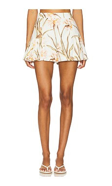 PatBO Botanic Retro Short in Off White from Revolve.com | Revolve Clothing (Global)