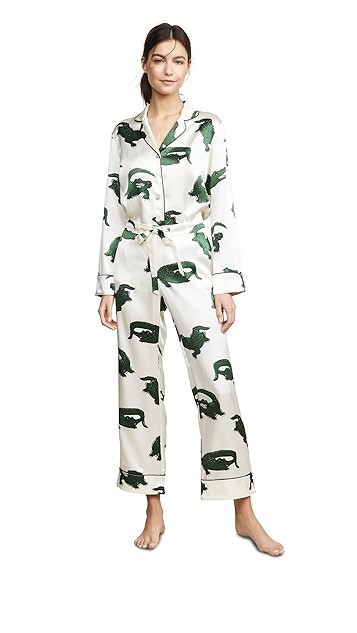 Lila Long PJ Set | Shopbop