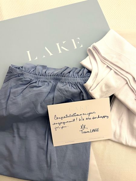 The most generous and thoughtful package to arrive home to! I didn’t think I could  love the LAKE pajamas team any more than I already do and then they do this 🥰

#LTKunder50 #LTKunder100 #LTKwedding