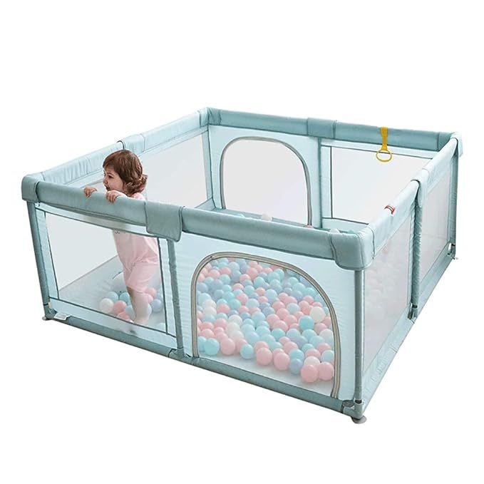 YOBEST Baby Playpen, Extra Large Play Pens for Babies, Toddlers and Kids, Indoor and Outdoor Play... | Amazon (US)