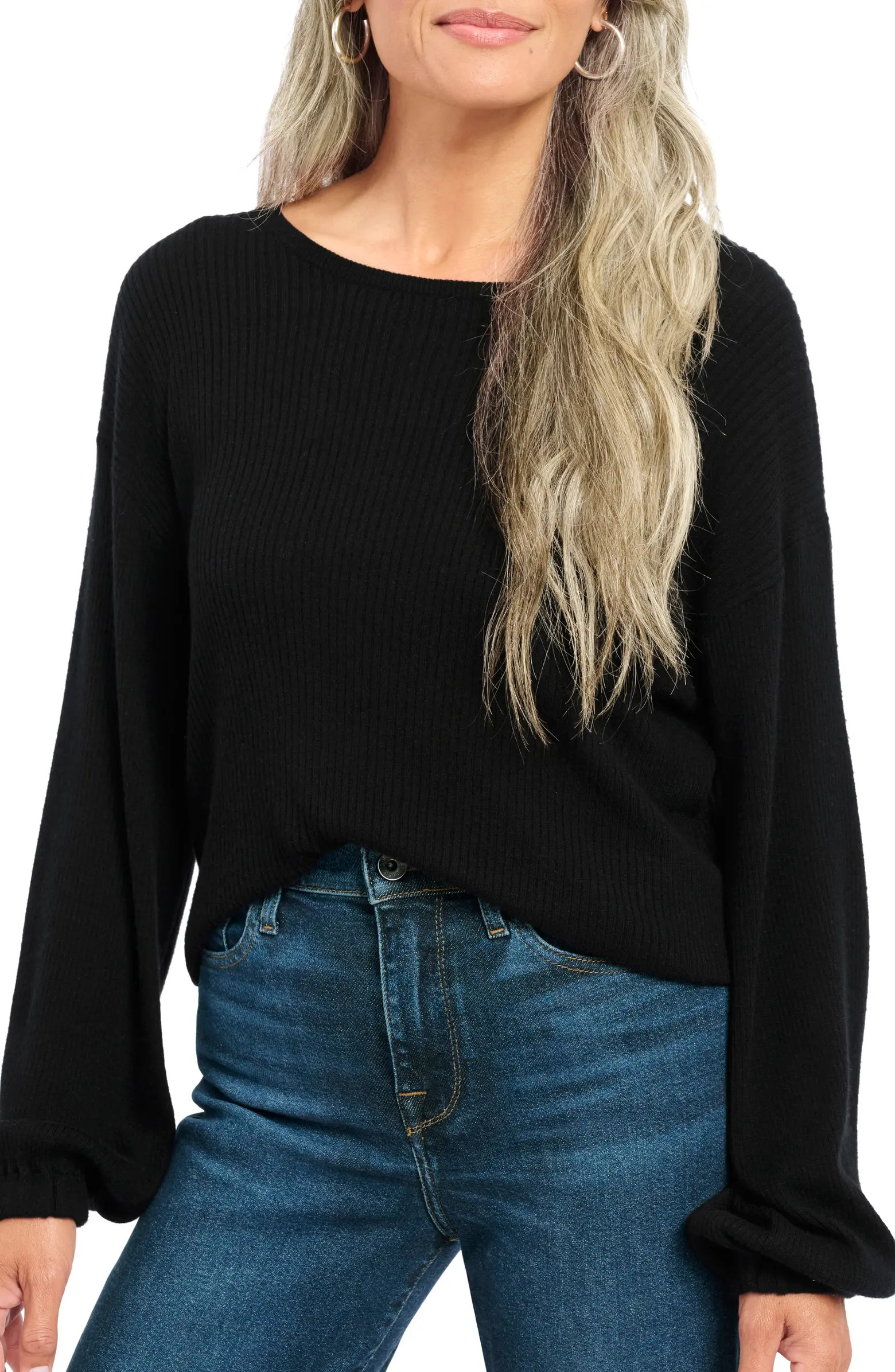 Splendid Georgie Rib Sweater | Nordstrom | Nordstrom