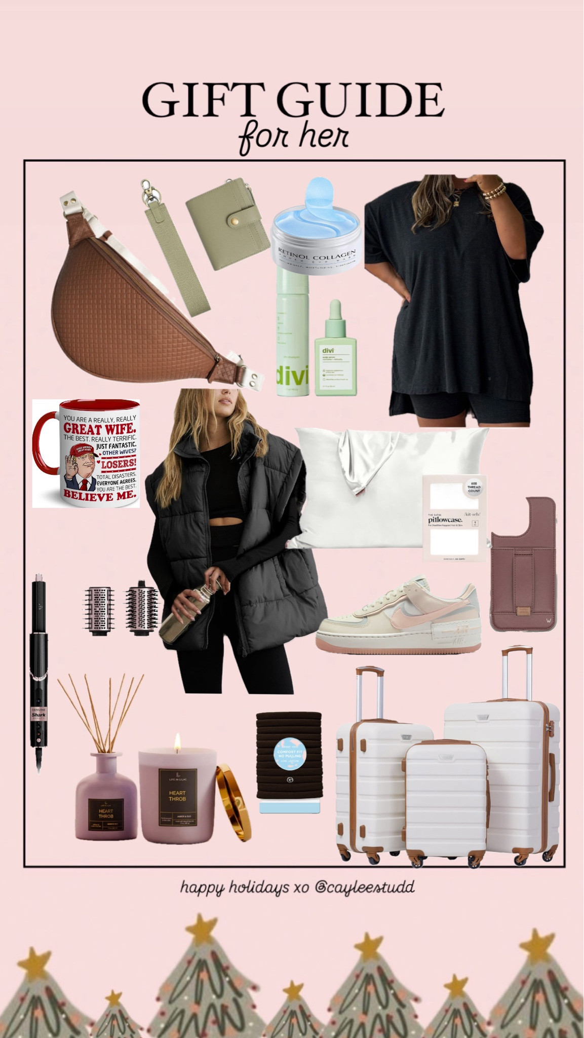 Gift guide for her with items I own or would like myself!

#LTKHoliday #LTKGiftGuide #LTKSaleAlert