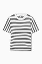 THE CLEAN CUT T-SHIRT - Off-white / black - T-shirts - COS | COS (US)