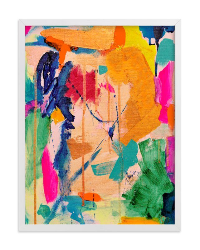 "In Seventh Heaven" - Painting Limited Edition Art Print by Stephanie Lessing. | Minted