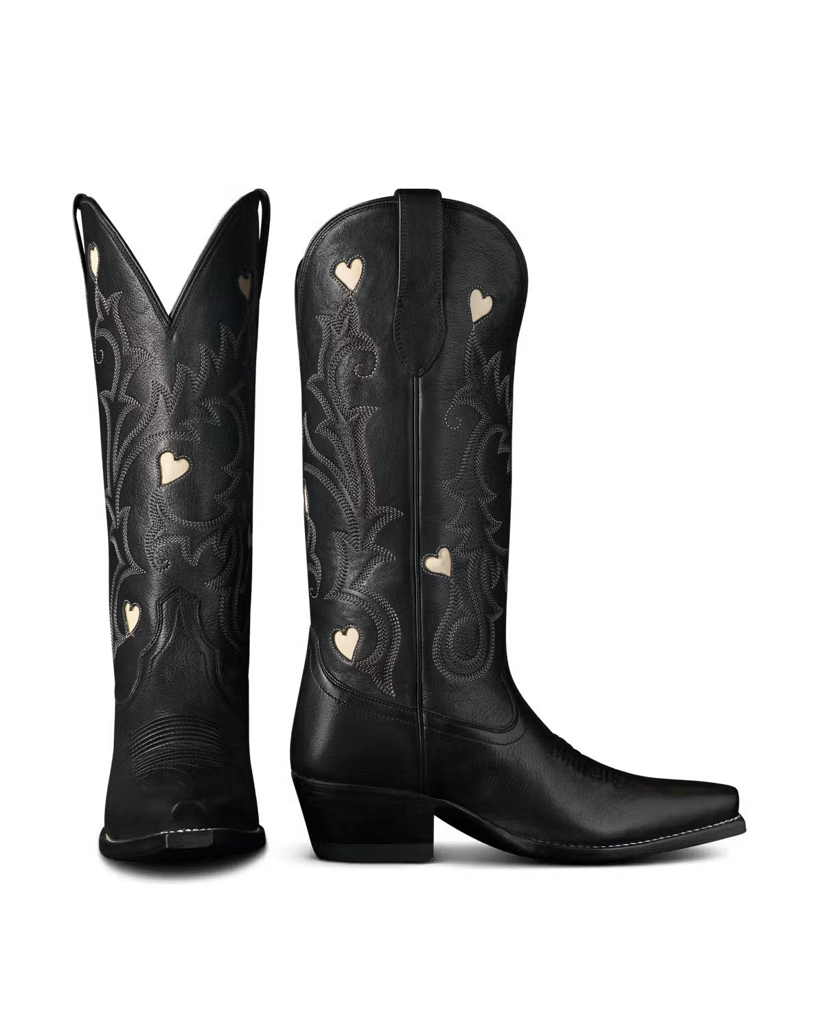 The Annie in Midnight Hearts Cowhide - Women's Cowgirl Boot | Tecovas | Tecovas