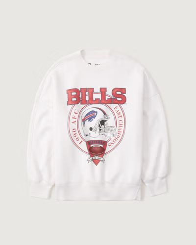 Buffalo Bills Graphic Oversized Sunday Crew | Abercrombie & Fitch (US)