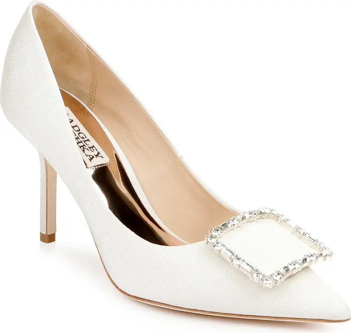 Badgley Mischka Collection Devi Pointed Toe Pump | Nordstromrack | Nordstrom Rack