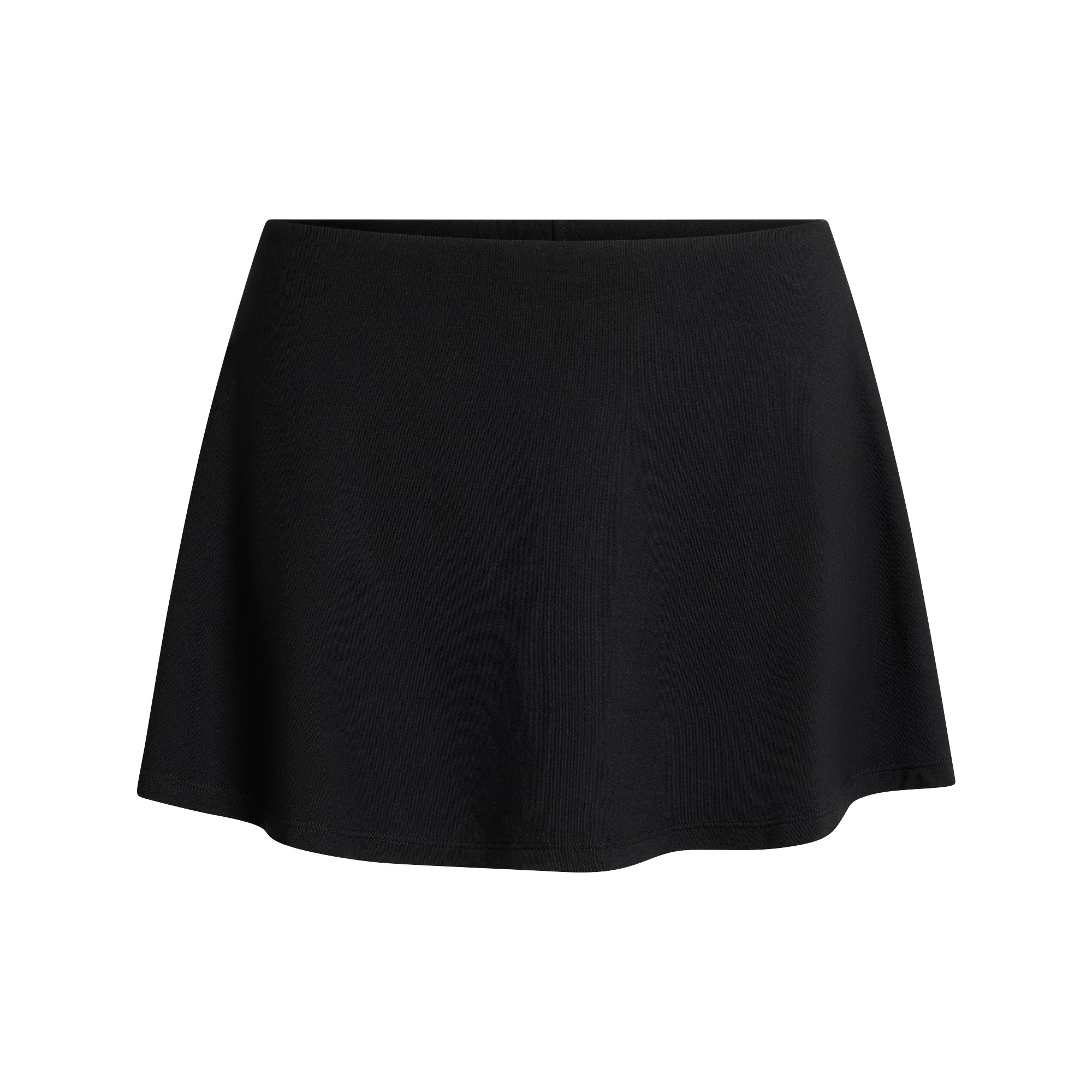 SMOOTH LAYERS MINI SKORT | OBSIDIAN | SKIMS (US)