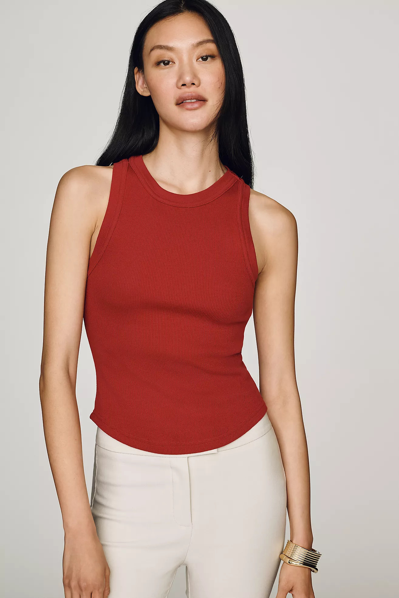 Pistola Nissi Ribbed Tank | Anthropologie (US)