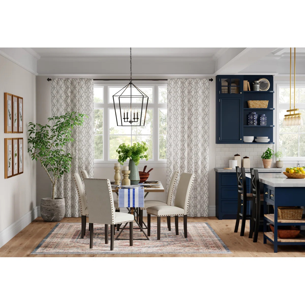 "Green Floral Botanical Study" - 6 Piece Art Set | Wayfair North America