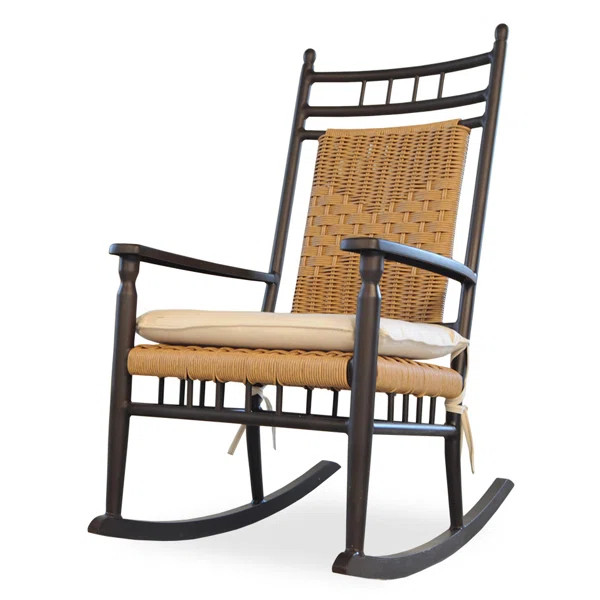 Low Country Porch Rocking Chair with Cushion | Wayfair North America