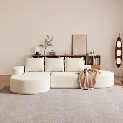 Modern Curved Sofa | Wayfair North America