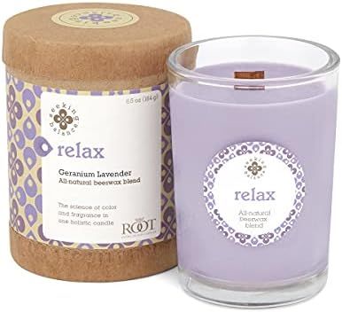 Root Candles Seeking Balance Small Spa Candle, 6.5-Ounce, Relax: Geranium Lavender | Amazon (US)