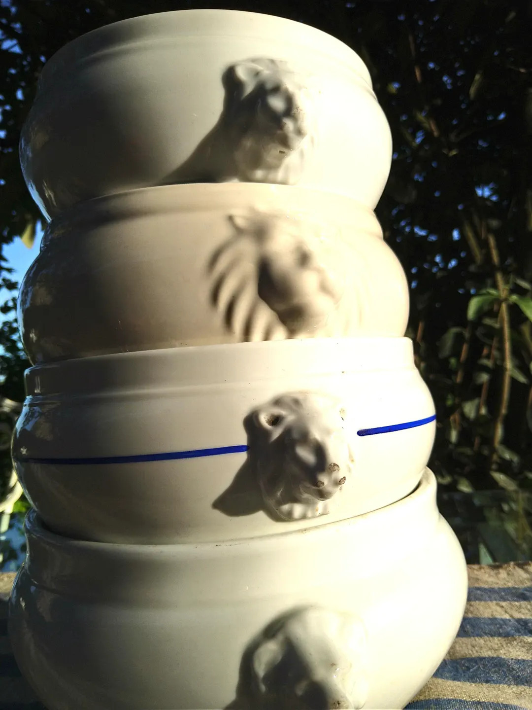 Lion Head Tureens, Antique and Vintage, Classic Strong Bowls, Selection in White. Various Sizes a... | Etsy (US)