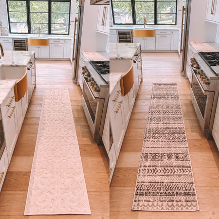 My two new kitchen runners from Walmart 😍