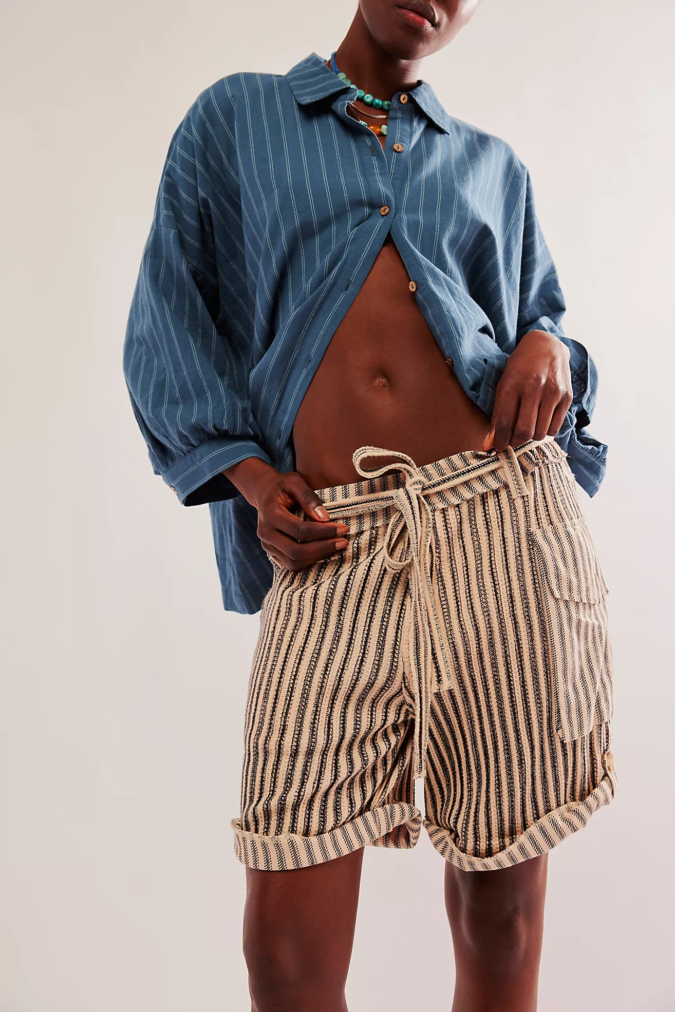 FP One Harrison Striped Shorts | Free People (Global - UK&FR Excluded)