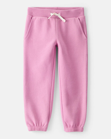 Toddler Girl DayDream Fleece Joggers - Pink | Carter's Inc