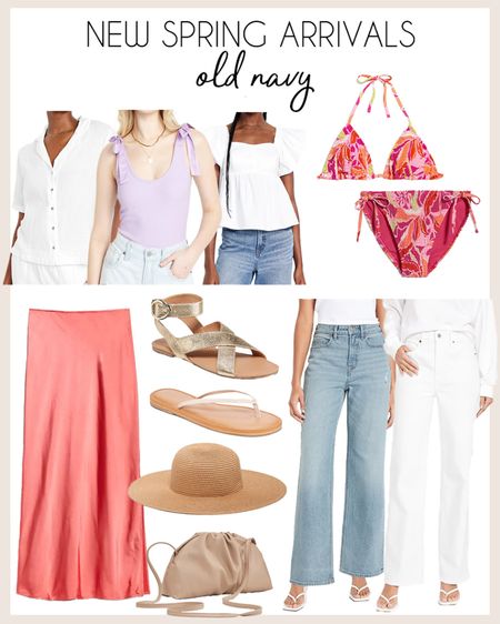 New spring arrivals from Old Navy!

#oldnavy

Spring style. Affordable spring style. Spring slip skirt. Wide leg jeans. Floral bikini. Pretty spring top  

#LTKstyletip #LTKfindsunder100 #LTKSeasonal