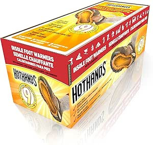 HotHands Insole Foot Warmers - Long Lasting Safe Natural Odorless Air Activated Warmers - Up to 9... | Amazon (US)