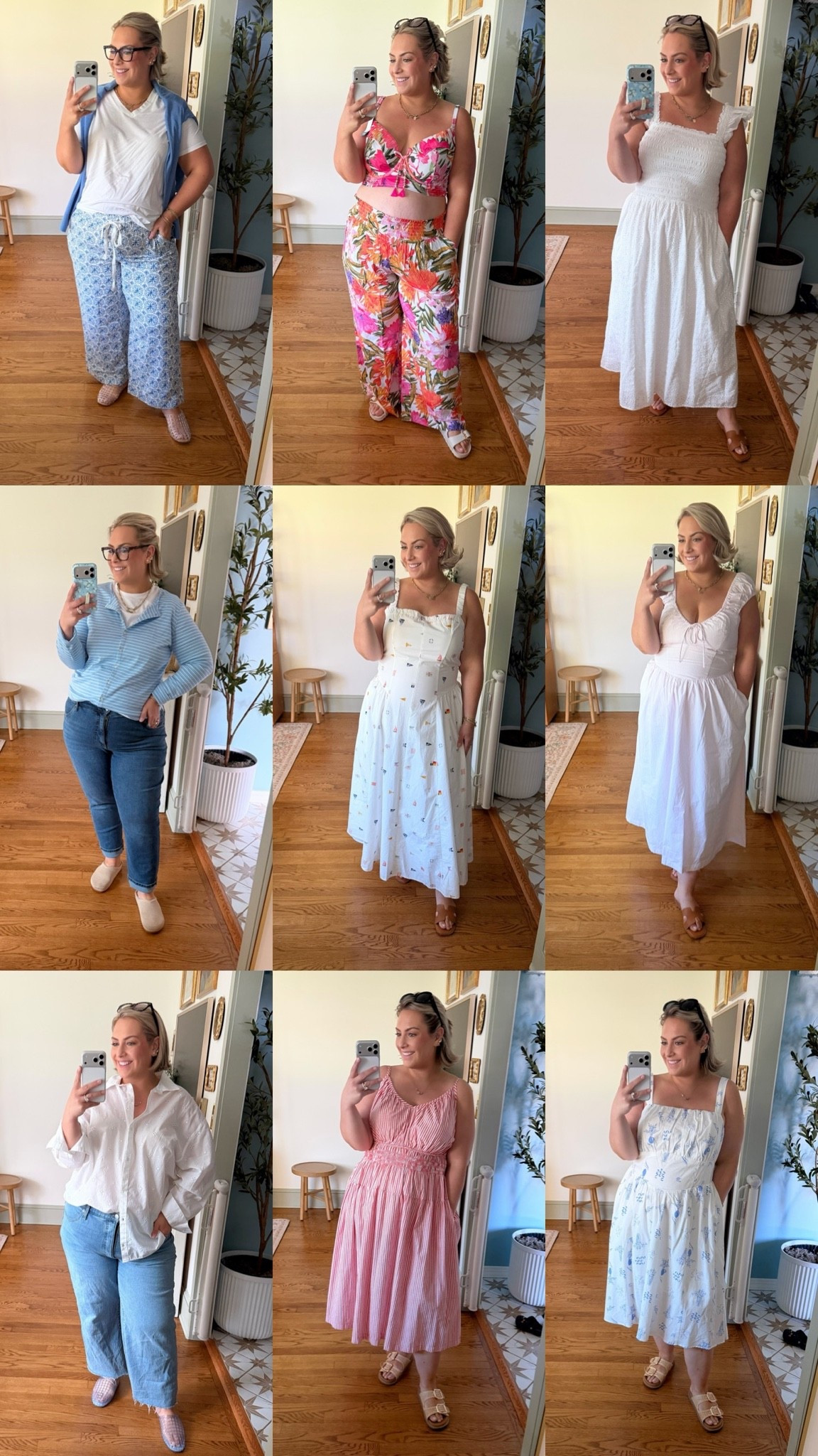 Everything I’m loving that’s on sale for Memorial Day ✨
Both Abercrombie dresses XL….use code AFSUMMER for extra 15% off
LLBean cardigan & shirt both XL and 15% off with code SUMMER15 
Lane Bryant linen pants both 18p
Swim top: 40DDD
Swim skirt have the 20 need the 22
Swim pants: 18/20
Old Navy button down:  XL
Target dresses: XXL

#LTKSaleAlert #LTKPlusSize