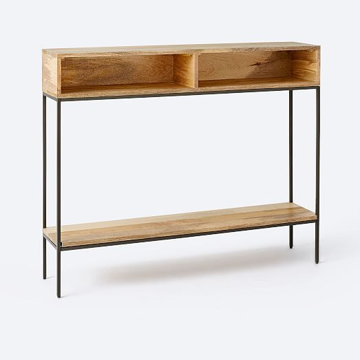 Industrial Storage Skinny Console | West Elm (US)