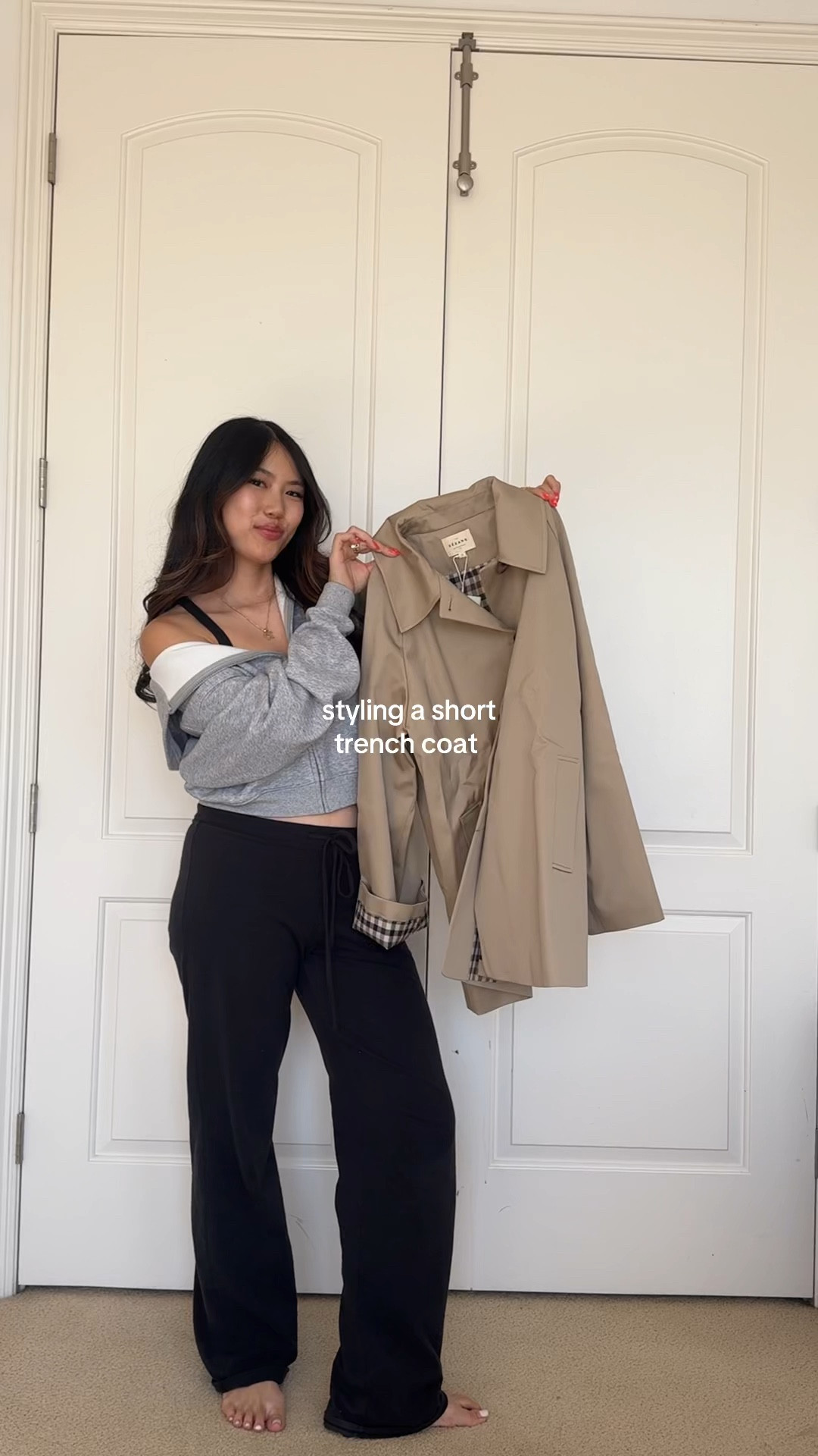 wearing size 6 in the coat! 